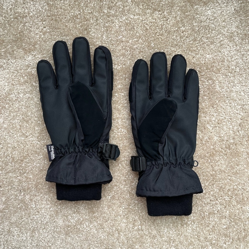 3M Thinsulate Men’s Winter Gloves Black